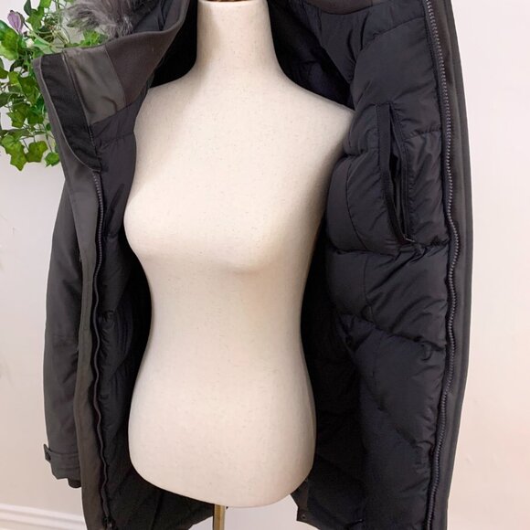 The North Face Arctic Goose Down Gray Long Parka Size Medium - Picture 7 of 13